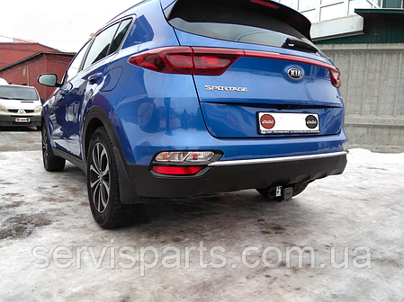 Фаркоп Kia Sportage 4 2018-2021 (Кіа Спортейдж 4) квадратна вставка, фото 1
