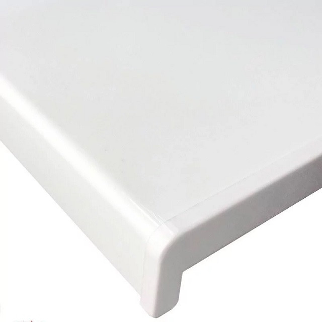 Підвіконник пластиковий Sauberg Classic (білий глянець)