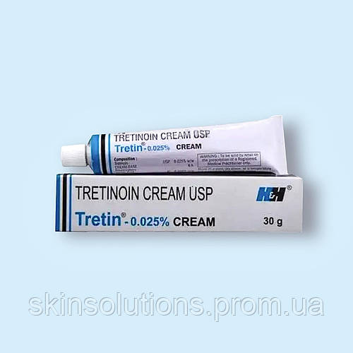Крем от прыщей и морщин с третиноином TRETIN TRETINOIN 0.025% CREAM 30 ...