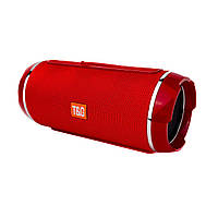 Колонка портативная T&G TG116 Bluetooth FM красный