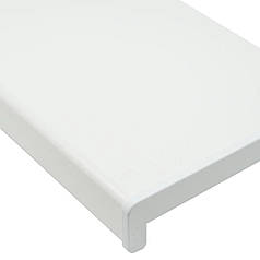 Підвіконник пластиковий Sauberg Classic (білий матовий)