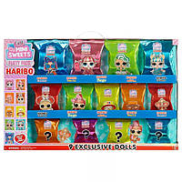 Ігровий набір 9 ляльок LOL Surprise Loves Mini Sweets HARIBO Party