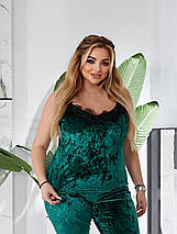 Чудовий жіночий Піжамний Комплект, тканина "Мармуровий Велюр" 42, 44, 46, 48, 50, 52, 54 розмір 42, фото 2