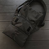 Сумка месенджер З КОБУРОЮ. Тактична сумка з тканини, сумка кобура через плече, сумка QU-642 тактична наплічна, фото 10