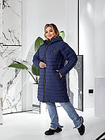 Шикарне жіноче пальто на синтепоні 100, тканина "Плащівка" 48, 50, 52, 54, 56, 60 розмір 48