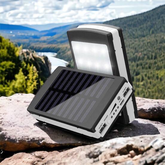 Портативне зарядне Power Bank Solar 90000 mAh, Повербанк зарядка, Портативна QS-726 зарядка айфон