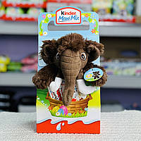 Набор подарочный от Kinder Maxi Mix с мягкой игрушкой Мамонтёнок