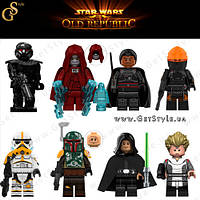 Набор фигурок Звёздные войны Star Wars Old Republic Set 8 шт