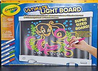 Crayola Ultimate Light Board. Светящаяся доска планшет для рисования