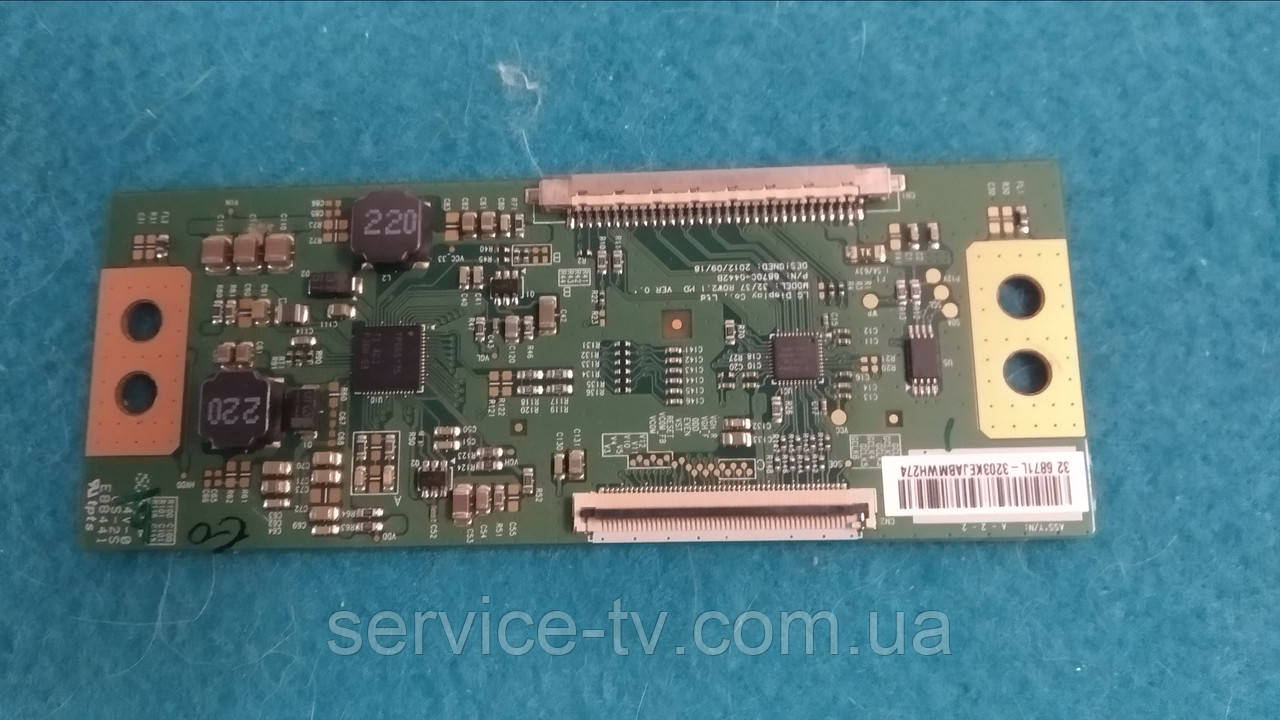 Плата Tcon 6870C-G442B от телевизора Toshiba 32ES2533D