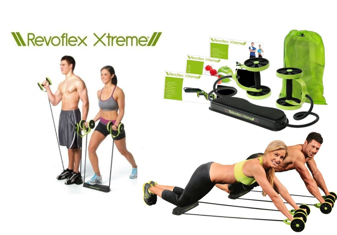 Универсальный тренажер для всего тела Revoflex xtreme, тренажер с 6 уровнями тренировки! Скидка - фото 2 - id-p2138898636