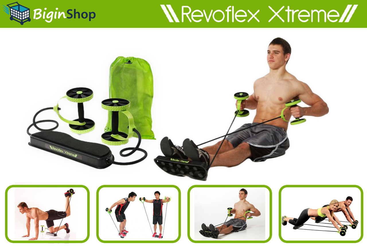 Универсальный тренажер для всего тела Revoflex xtreme, тренажер с 6 уровнями тренировки! Скидка - фото 3 - id-p2138898636