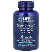 Life Extension Super Omega-3 120 капсул HS