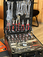 Набор инструментов профессиональный в чемодане 408шт, Автомобильный набор инструментов для ремонта