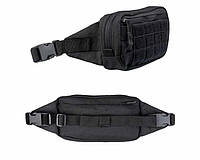 Поясная сумка Mil-Tec Molle Fanny Pack - черный (13512502)