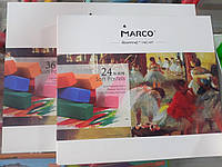 Пастель сухая Marco Raffine FineArt 24/ 36 цветов