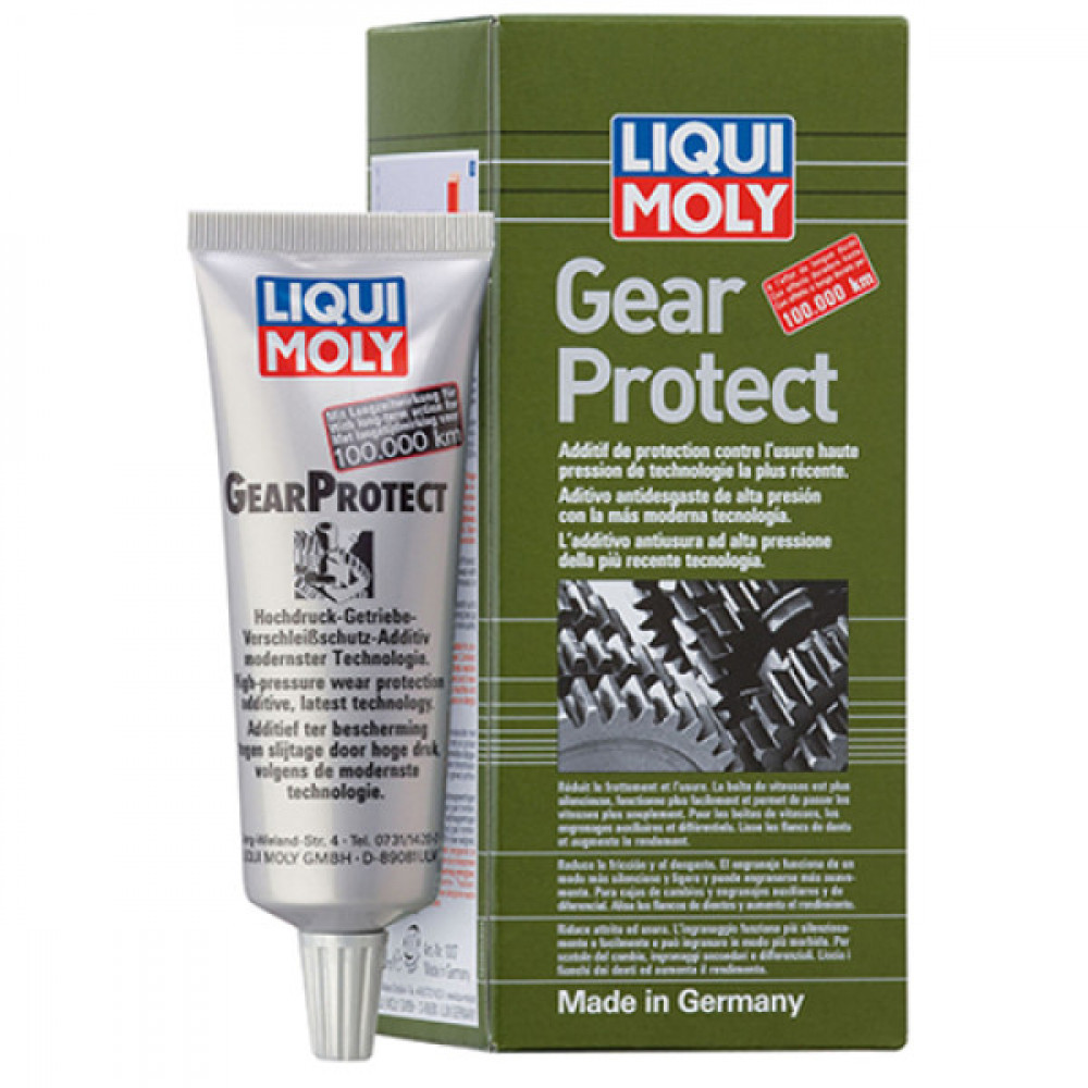 Протизносні присадки для МКПП Liqui Moly GearProtect 80мл (1007)