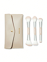 Набір пензлів для обличчя Sheglam GLAM 101 FACE ESSENTIALS BRUSH SET WITH BAG