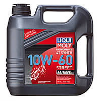 Олива для 4 двигунів мототехніки Liqui Moly Motorbike 4T Synth 10W-60 Street Race 4 л