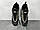 Чоловічі повсякденні кросівки натуральні Чорні з кольоровими вставками Nike, фото 5