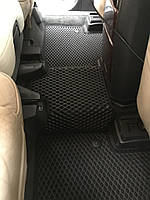 Tuning Коврики (EVA, черные) 5 местный, 2 ряда для Volvo XC90 2002-2016 гг r_1649