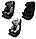 Автокрісло дитяче Carrello Quantum (0-36кг) CRL-11803/3 (harbor grey) Сірий, фото 4