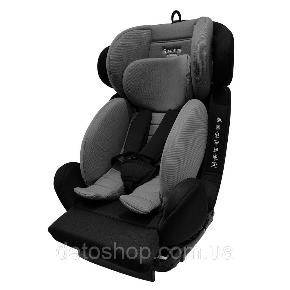 Автокрісло дитяче Carrello Quantum (0-36кг) CRL-11803/3 (harbor grey) Сірий