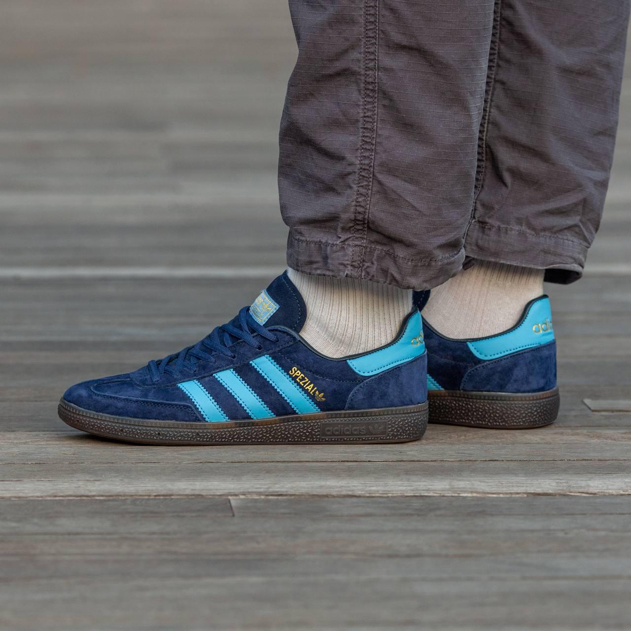 Чоловічі Кросівки Adidas Spezial Blue Mint / Адідас Спешл