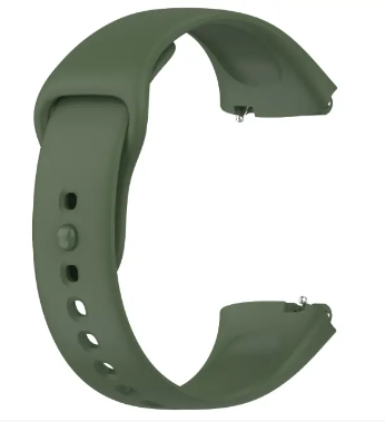 Силіконовий ремінець для Redmi Watch 3 Active / Redmi Watch 3 Lite (Green)