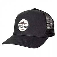 Кепка Simms Trout Patch Trucker Black