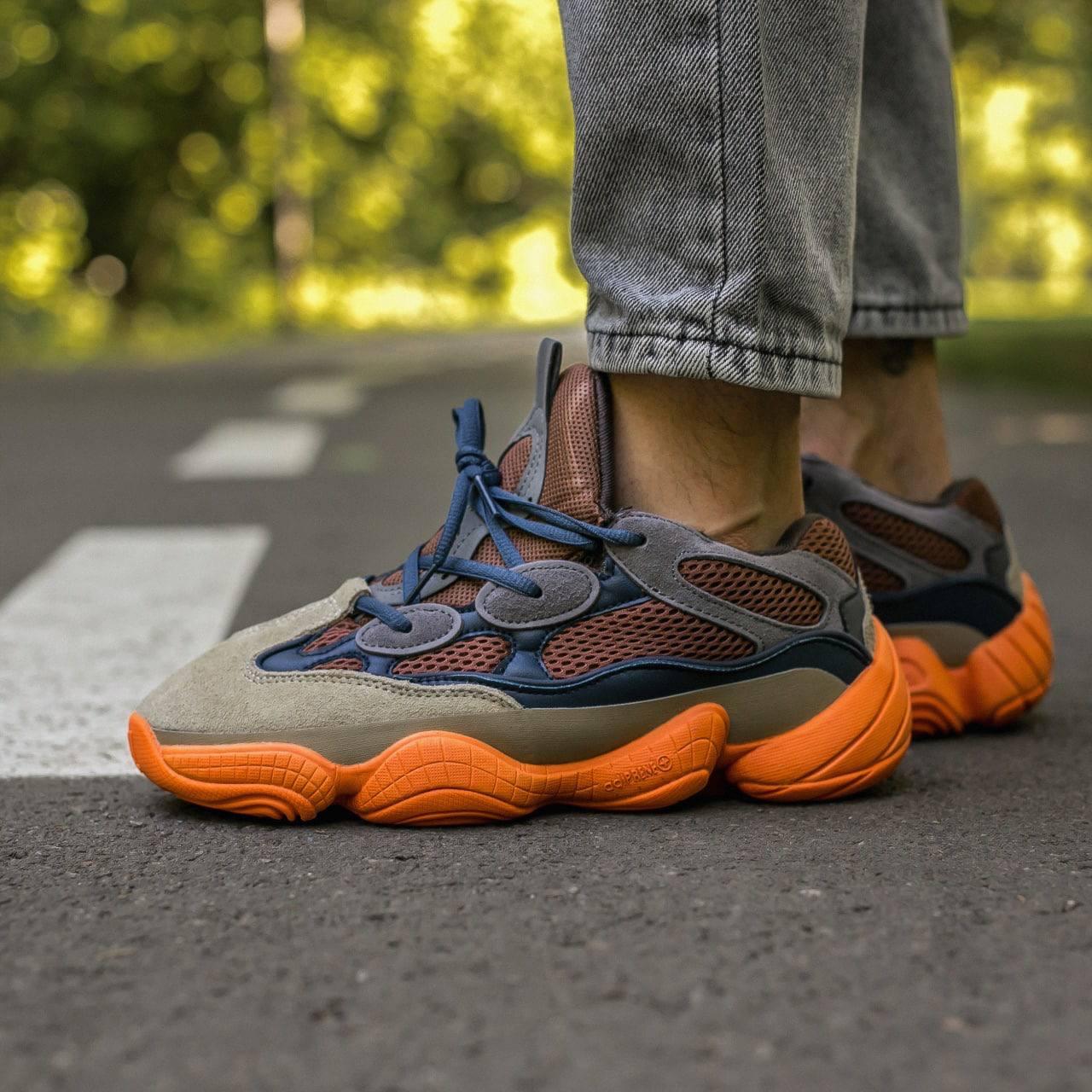 Кросівки Adidas Yeezy Boost 500 Enflame | Яскравий дизайн та максимальний комфорт, розміри 36–45 (унісекс)