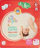 Подгузники-трусики Asda Little Angels Comfort & Protect 6 15+ кг 34 шт