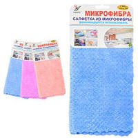 Салфетка для уборки из микрофибры 30*30см R87906