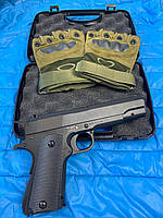 Перчатки в Подарок !! Металлический Пистолет Сolt M1911 игрушка !!!