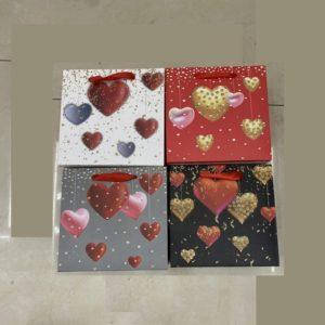 Пакет подарунковий паперовий L "Heartsy" 44*31*12см., R91277-L