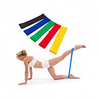 Резинки для фитнеса UTM 5 в 1 Разноцветные, Elite