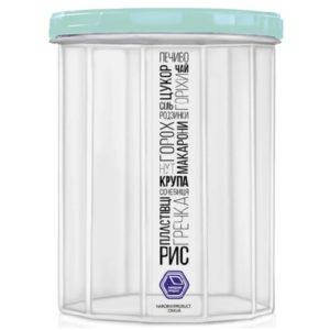 Контейнер харчовий з різьбленням 1.5л d12.5*15.5см NP-84м