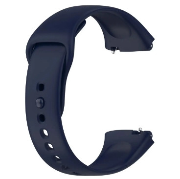 Силіконовий ремінець для Redmi Watch 3 Active / Redmi Watch 3 Lite (Midnight blue), фото 1