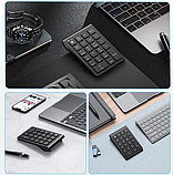 Безпровідна Bluetooth цифрова клавіатура / Numpad, фото 7
