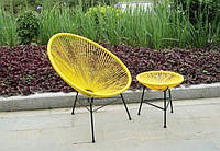 Купить Садовое кресло из плетённого ротанга