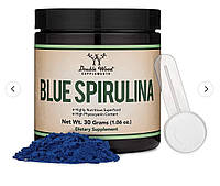 Double Wood Blue Spirulina / Блакитна спіруліна підтримка здоров'я нирок і мозку 30 грм.