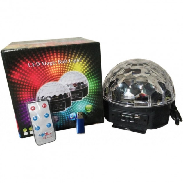 Светодиодный диско-шар Magic Ball Bluetooth Music R189201 ! Скидка - фото 2 - id-p2138944184
