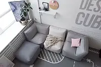 Купити безкаркасний модульний зручний диван в Україні