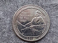 Монета США 25 центів 2016 р. парк Камберлен-Гєп