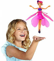 Летающая кукла волшебная фея летит парит над рукой Flying Fairy розовая, Elite