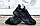 Чоловічі повсякденні кросівки текстильні Чорні Jordan, фото 3