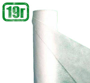 Біле агроволокно 19 г/м2 - для захисту від заморозків