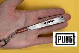 Брелок для ключів тесак мачете 12 см, модель зі сплаву з гри PUBG, фото 1