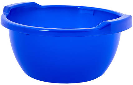 Таз господарський круглий 8л (Мікс квітів)