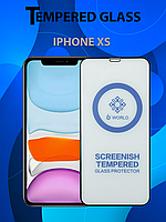 Защитное стекло для Айфон Хс , iPhone Xs ( Premium Tempered 6D Glass )